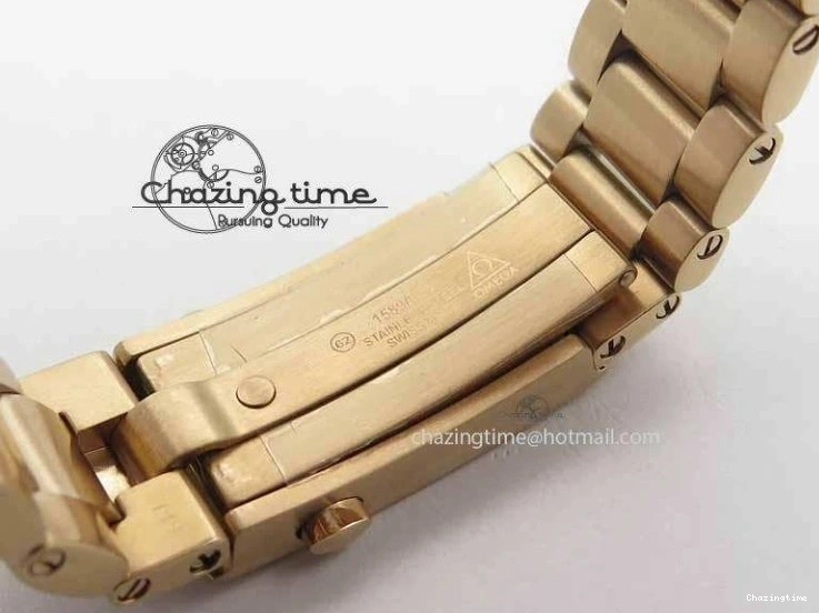 1221 Efficient Planet Ocean GMT 43.5mm RG V6F 1:1 Best Edition Black Dial On RG Bracelet A 8182